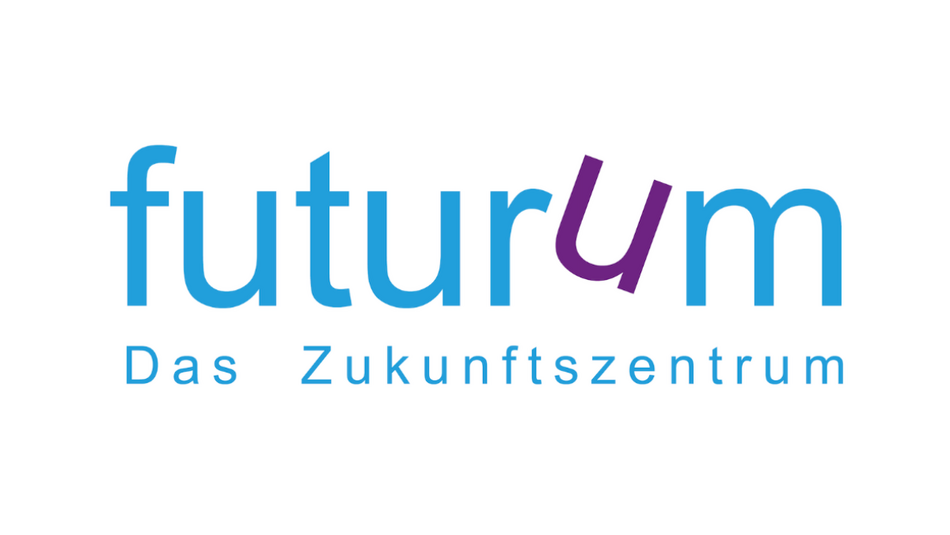Das Wort futurum und darunter steht "Das Zukunftszentrum"