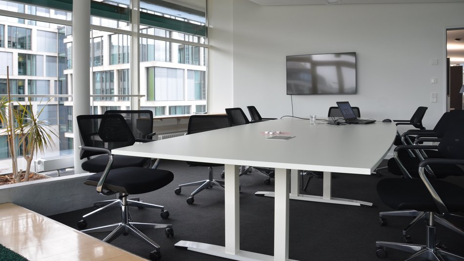 Eine Meeting-Raum im Weckherlin-Haus der Diakonie Württemberg.