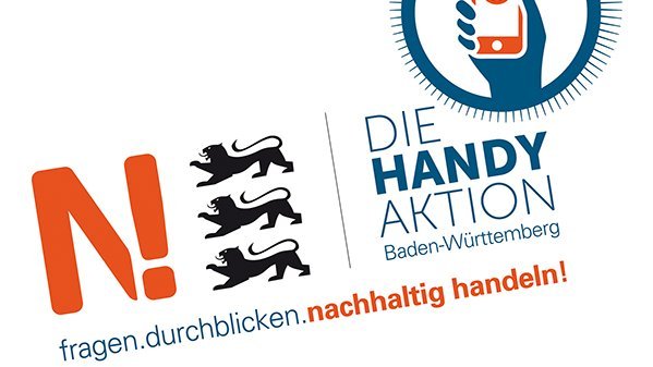 Logo der Handy-Aktion Baden-Württemberg auf weißem Hintergrund.