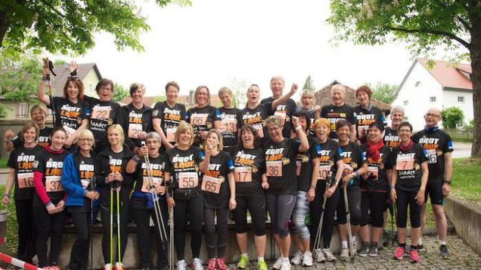 Bild zeigt ein Gruppenbild der Läufer