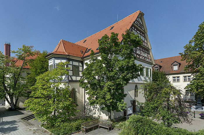Außenaufnahme von Schloss Stetten