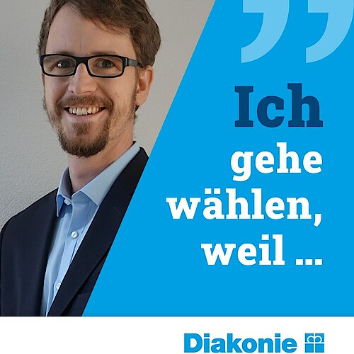 Nachgefragt bei Philip Neurath, Referent Flüchtlingshilfen Diakonie Württemberg:
#IchGeheWählenWeil…
… Migration positiv...